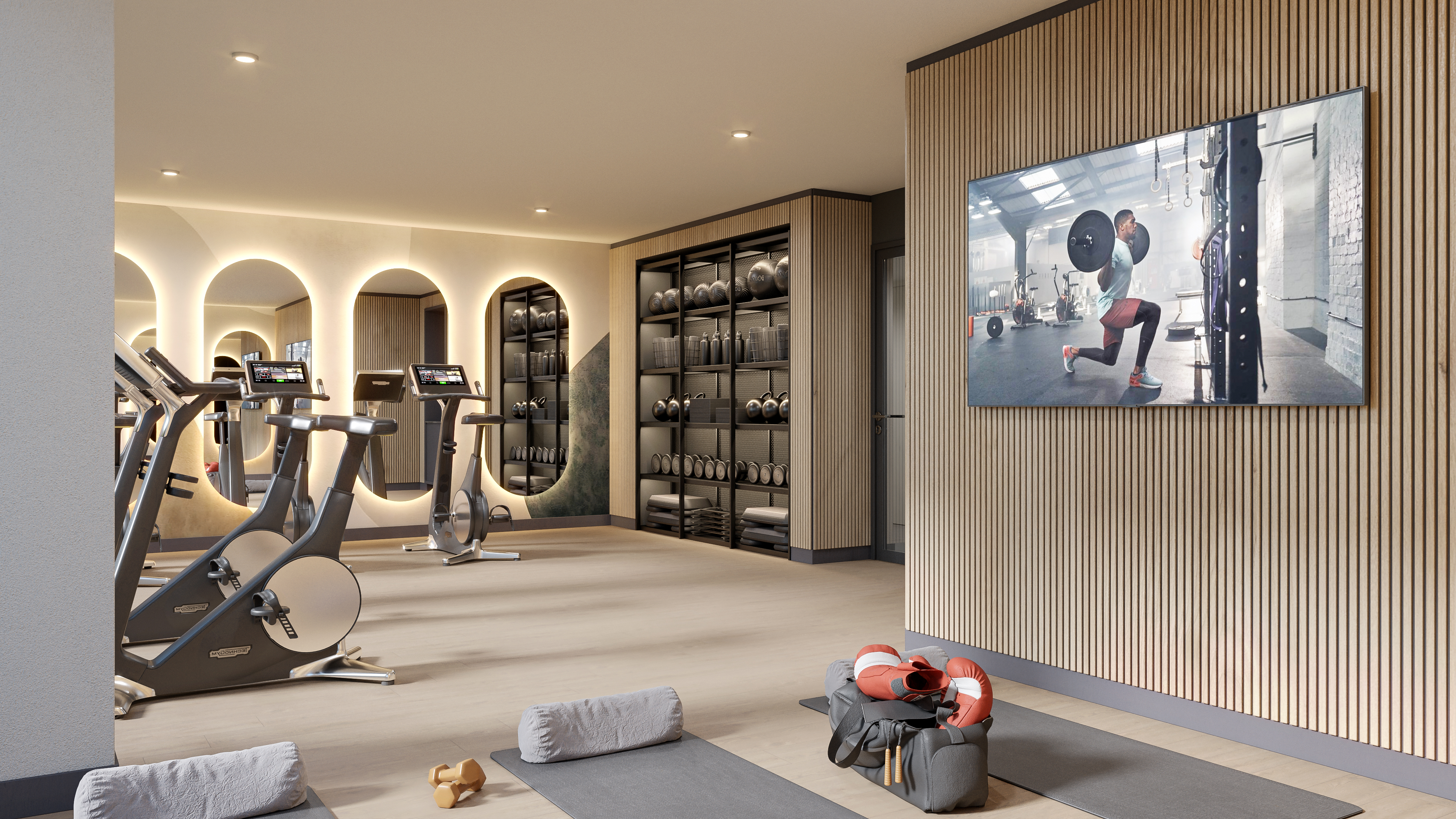 Gimnasio del Edificio Balmaceda