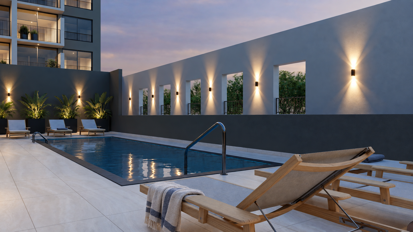 Piscina del Edificio Balmaceda