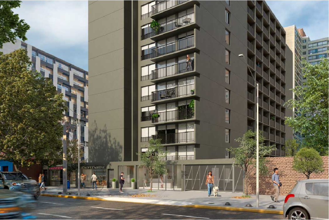 Espacios comunes del proyecto Vespucio Capital