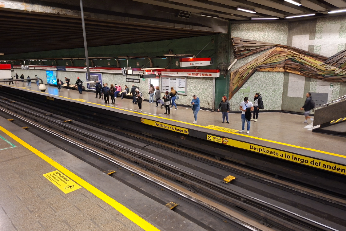 Metro San Alberto Hurtado