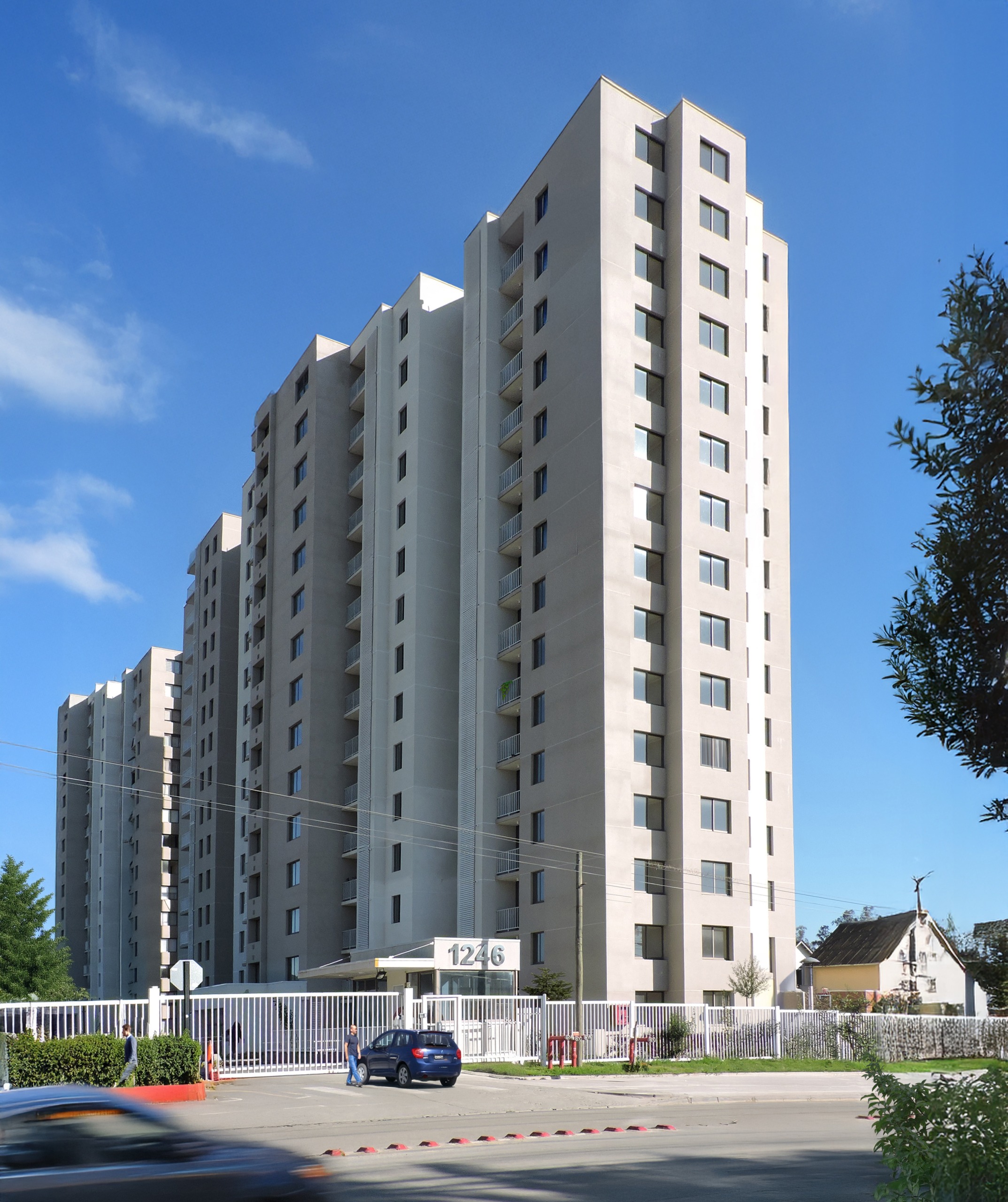 Espacios comunes del proyecto Vespucio Capital