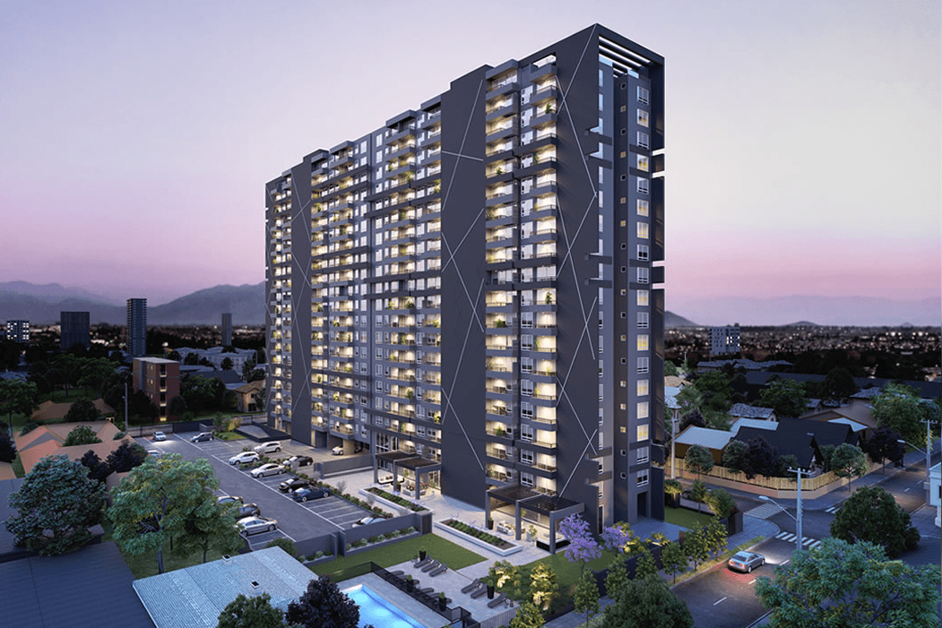 Fachada — Edificio Nueva Esmeralda, La Cisterna