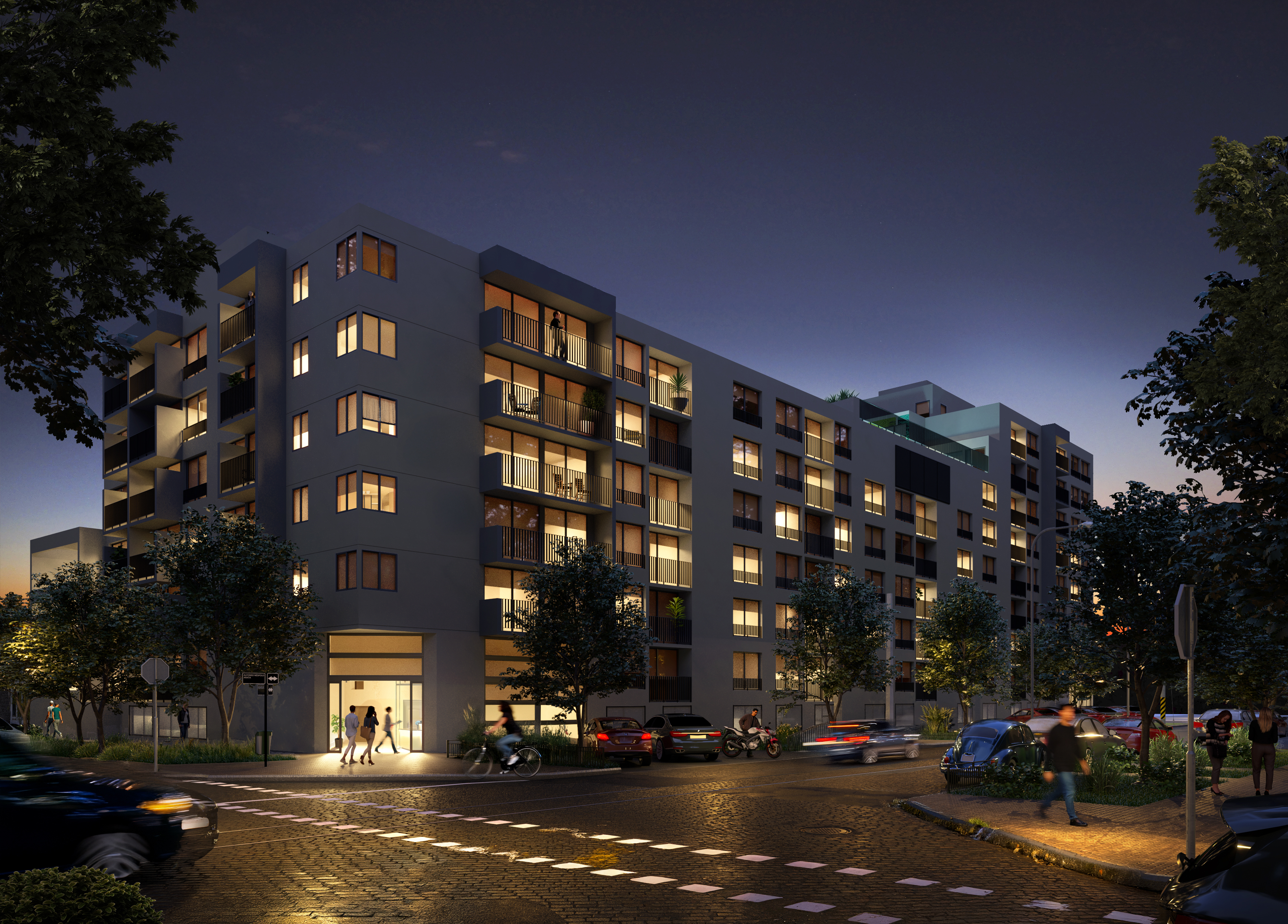 Espacios comunes del proyecto Vespucio Capital