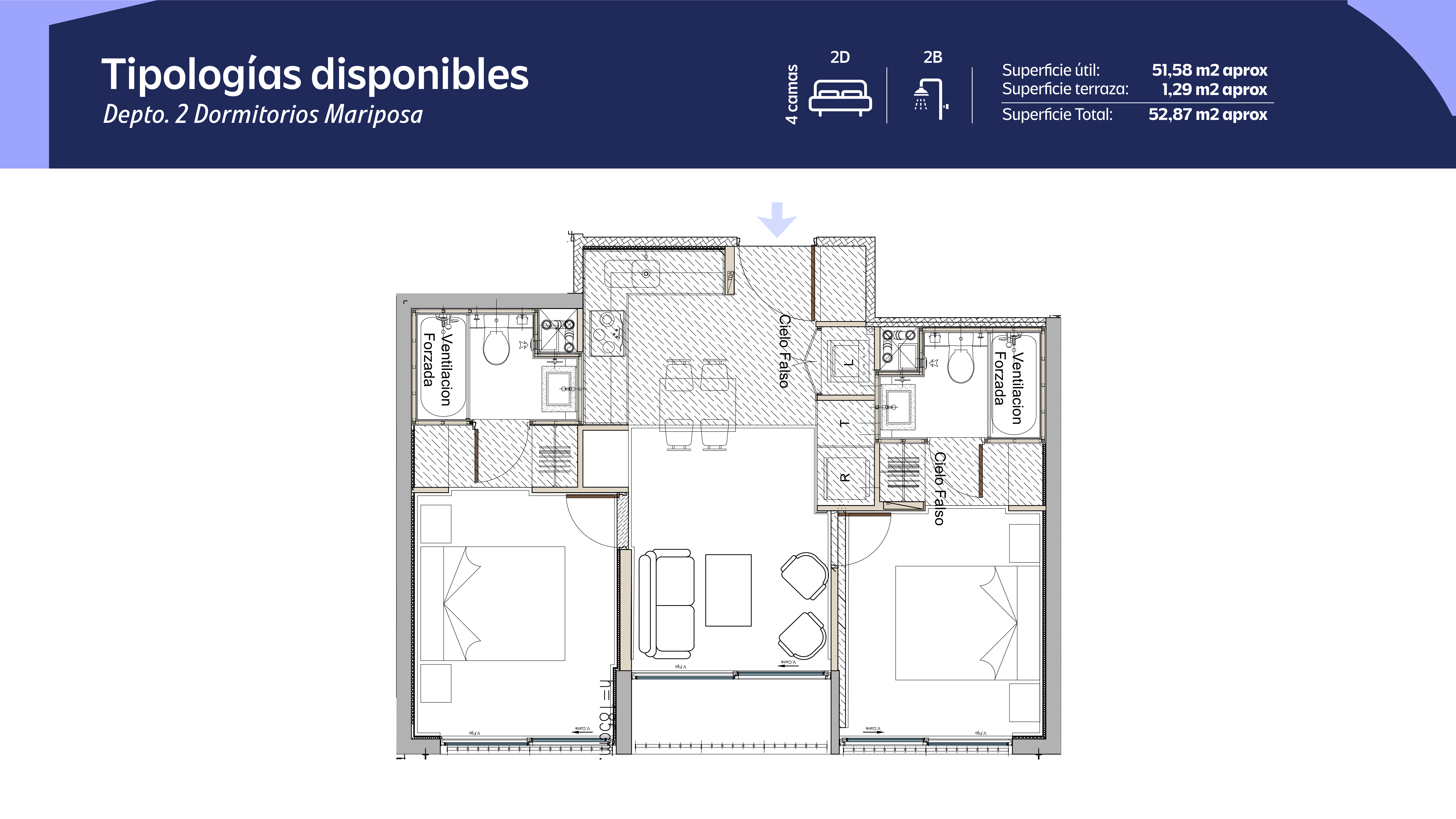 Tipología 1 Dormitorio